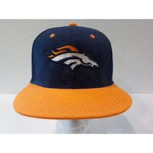 NWOT Denver Broncos NFL Hat Football Cap Adjustable Snapback Blue/Orange OSFA